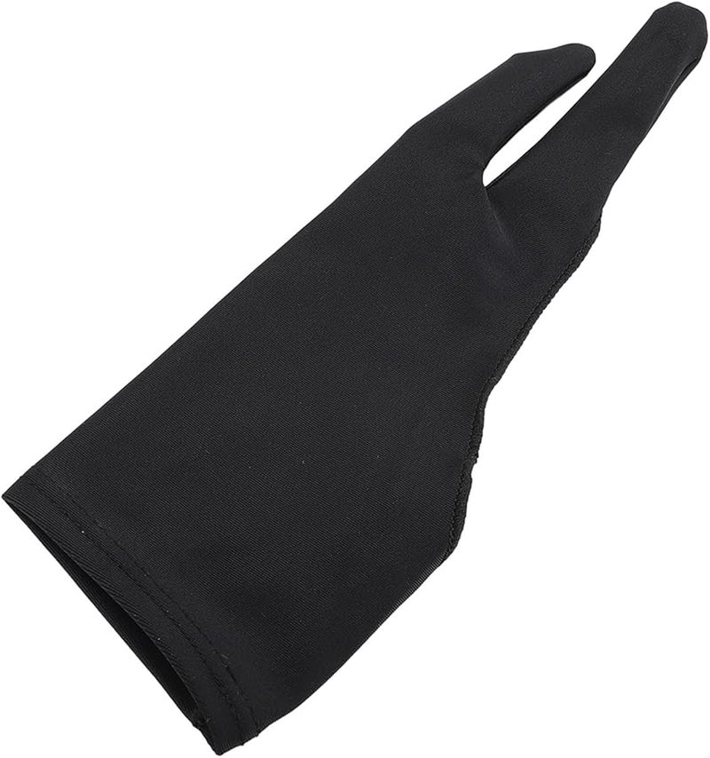Artist Drawing Glove Smooth Elasticity Graphic Tablet Glove Size L 5 Pack Black - Image 1